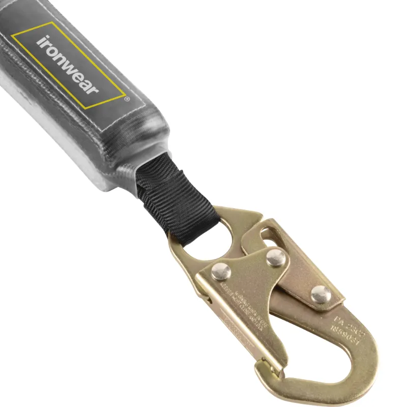 Single Leg External Energy-Absorbing Lanyard