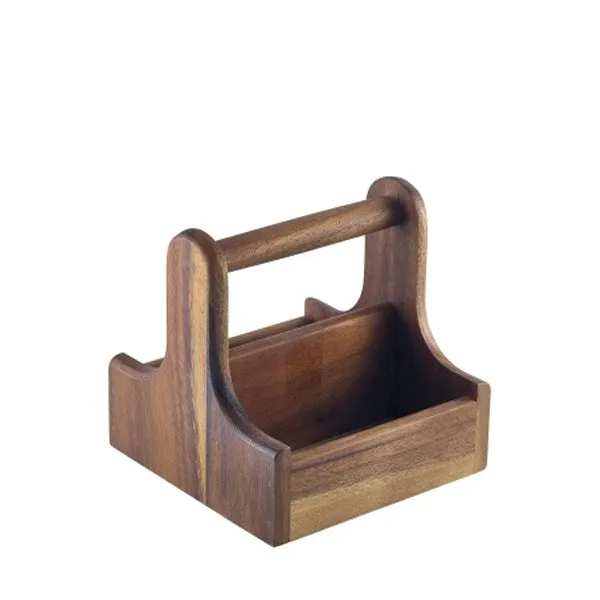 Small Dark Wood Table Caddy - Pack 1