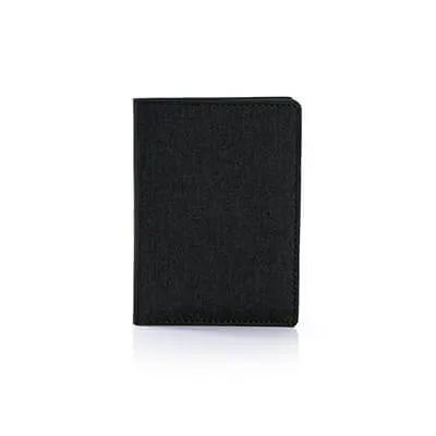 Snow Canvas Passport Holder