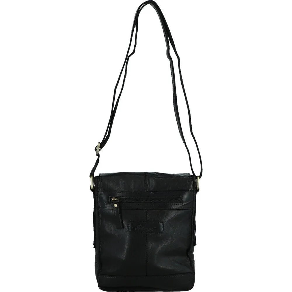 Soft Leather Compact Body Bag - Various Colours