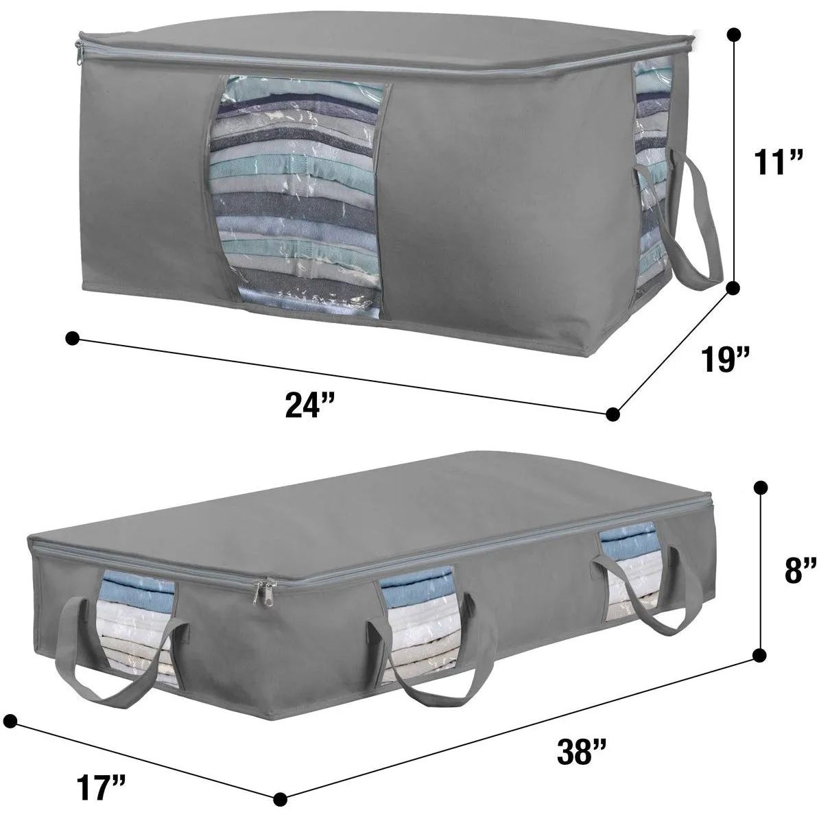 Storage Organizer Bag Set (2 Pack)