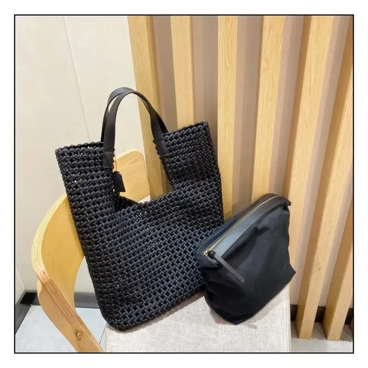 Stylish Woven Leather Bag for Women