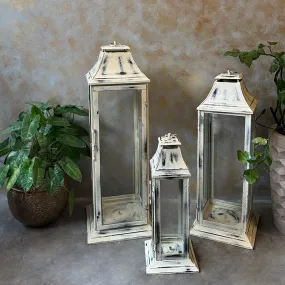 Tall Lantern Candle Holder (Set of 3)