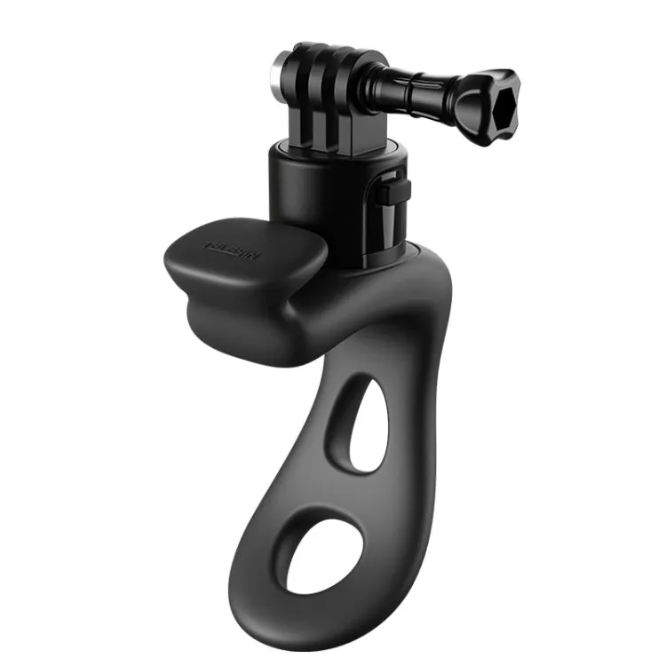 TELESIN TLQ-005 Elastic Quick Release Stand Multi-functional Fixed Silicone Strap Accessories(Black)