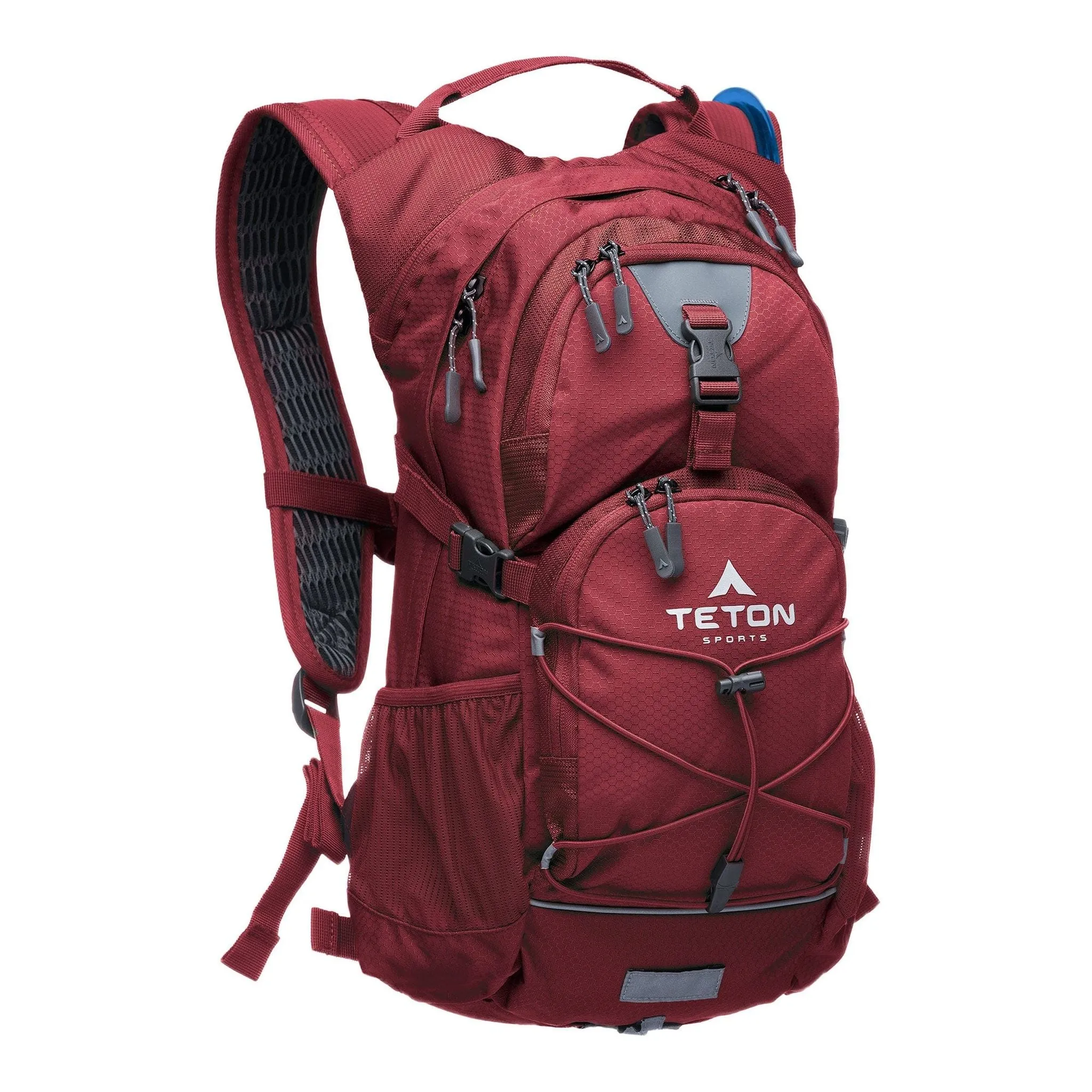 Teton Sports Oasis 22l Hydration Backpack with 3l Bladder in Pomegranate