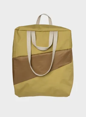 The New Tote Bag Moss & Camel Large