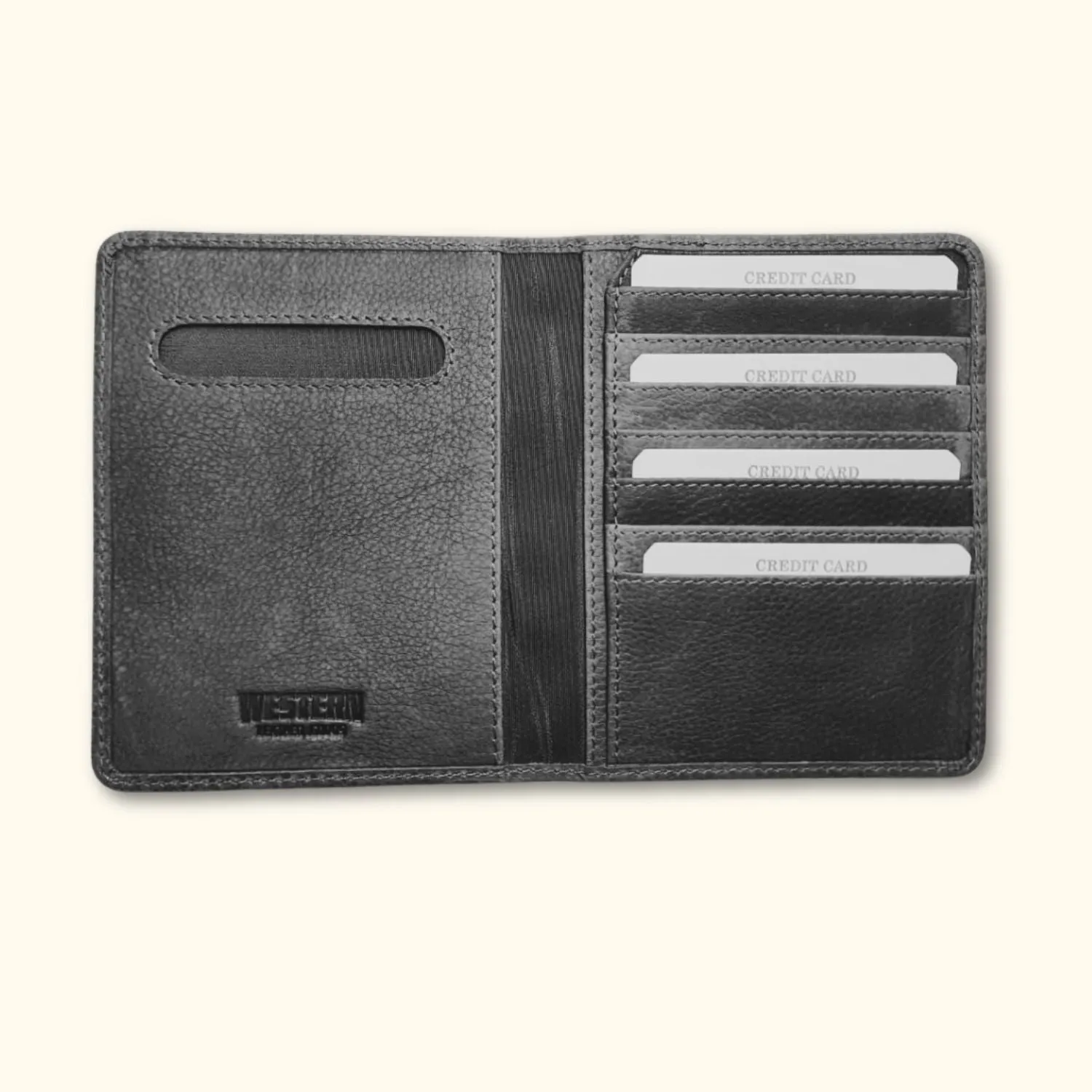 The Western Traveler - Leather Passport Holder