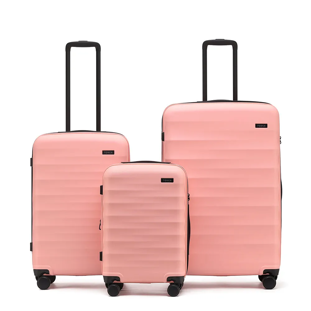 Tosca - Interstellar 2.0 Set of 3 suitcases - Peach