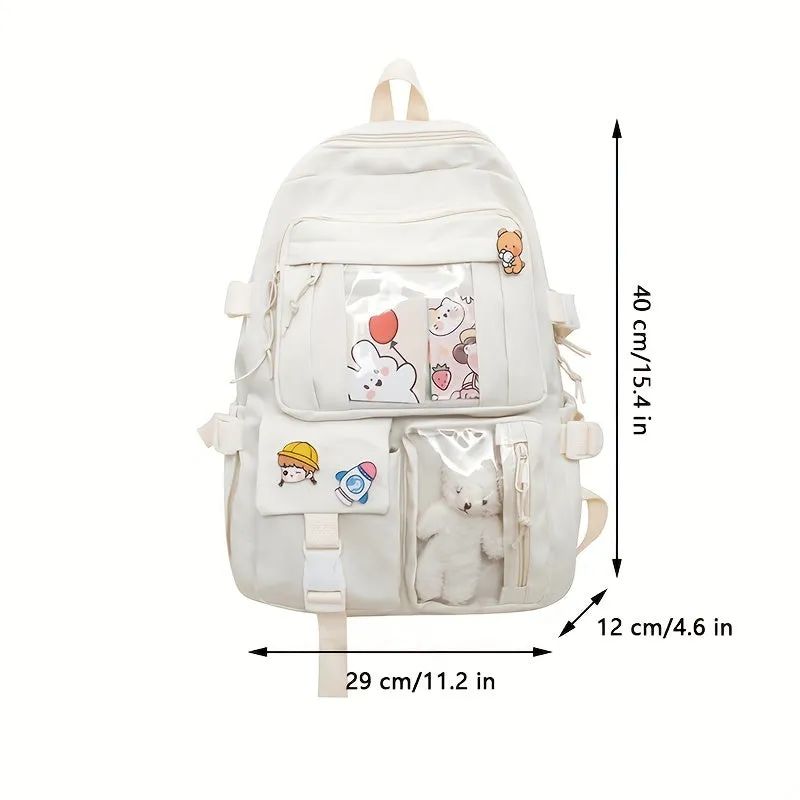 Ultimate High School Backpack Large Capacity Unisex Design