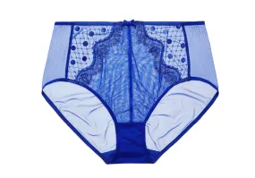 Vedette High Waist Brief - Capri Blue