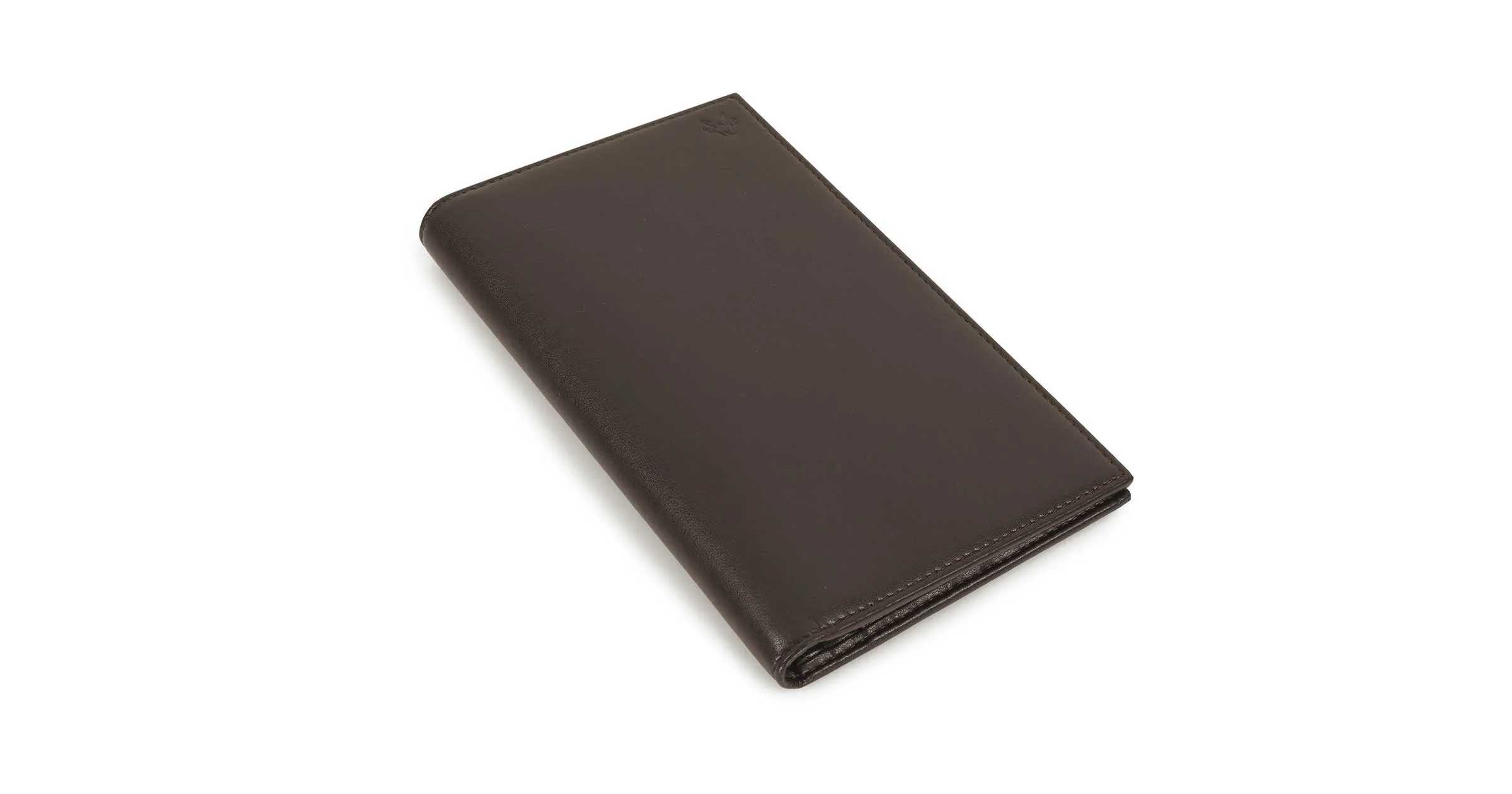 Vegan Leather Passport Holder | Brown