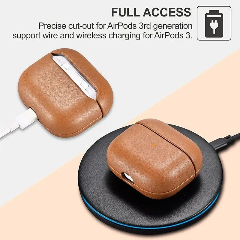 Vel Genuine Leather AirPods 3 Case