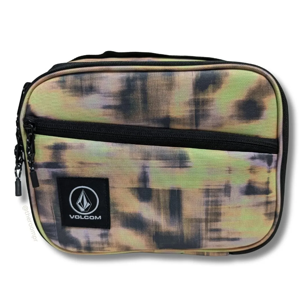 Volcom "Sid Licious" Expandable Lunch Box - Yellow Noise