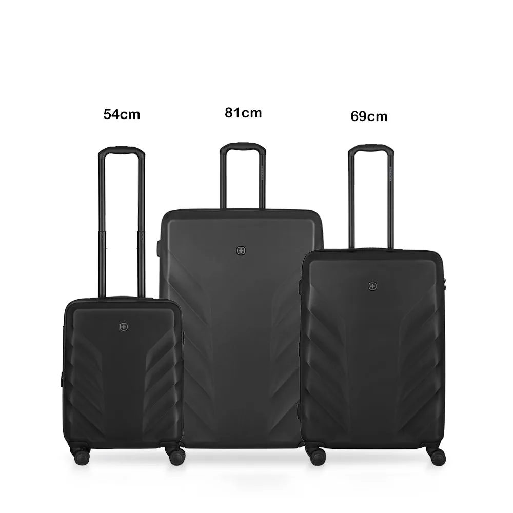 Wenger Motion 3 Piece Luggage Trolley Set (Expandable)