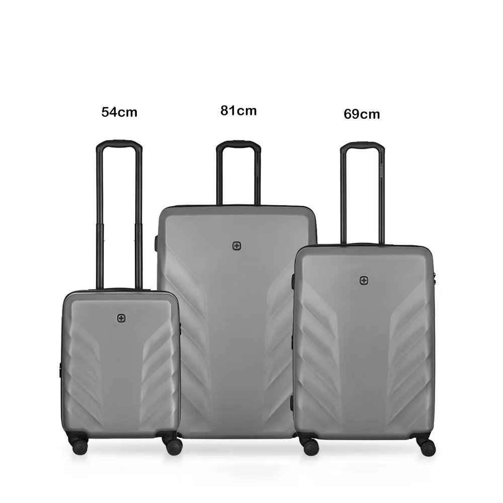 Wenger Motion 3 Piece Luggage Trolley Set (Expandable)