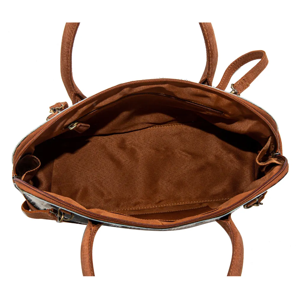 Westward Hair-on Hide Leather Hairon Bag