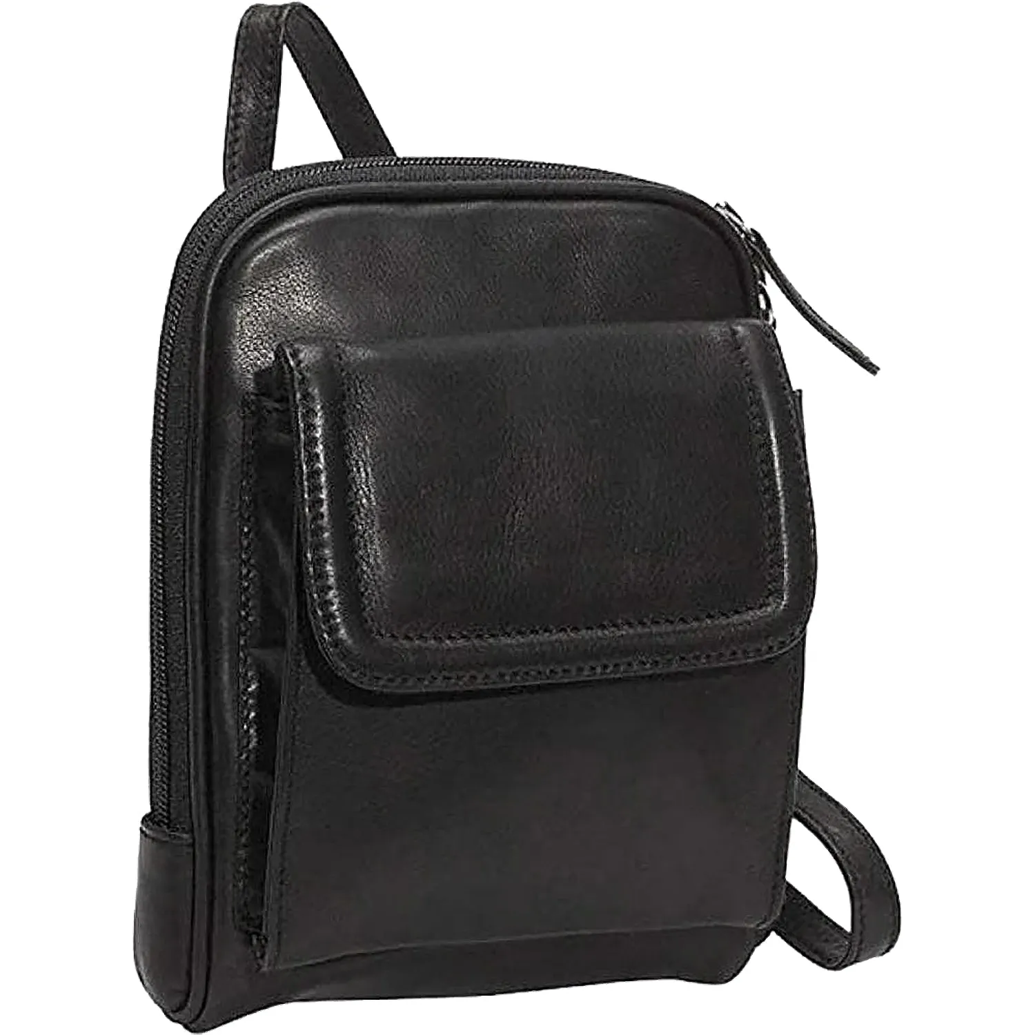 Women's Osgoode Marley RFID Mini Organizer Black Leather