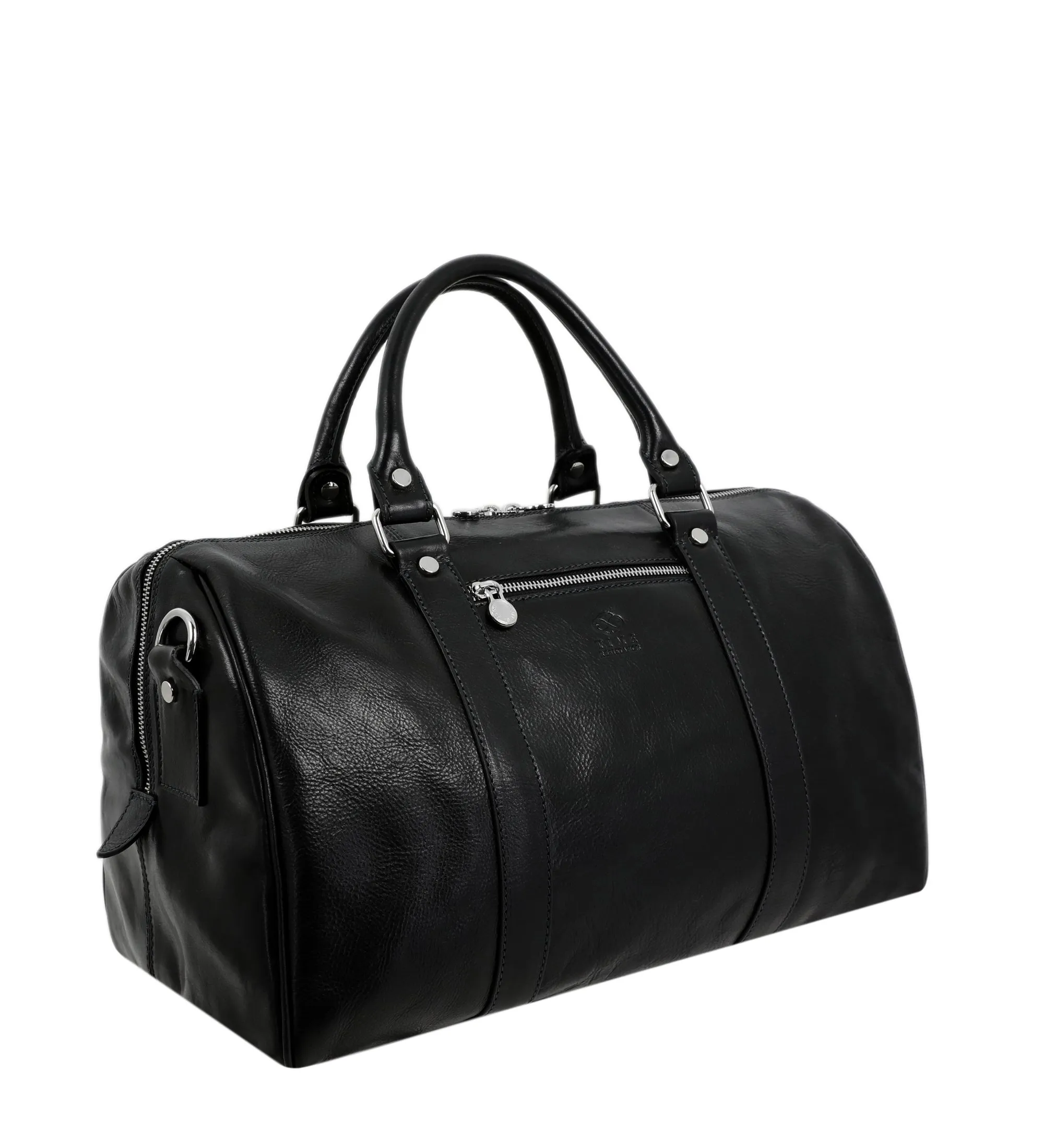 Womens Small Leather Overnight Bag Duffel Bag - The Ambassadors