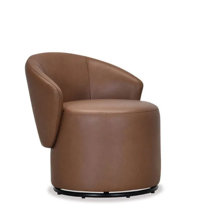 Zara Swivel Chair - Leather